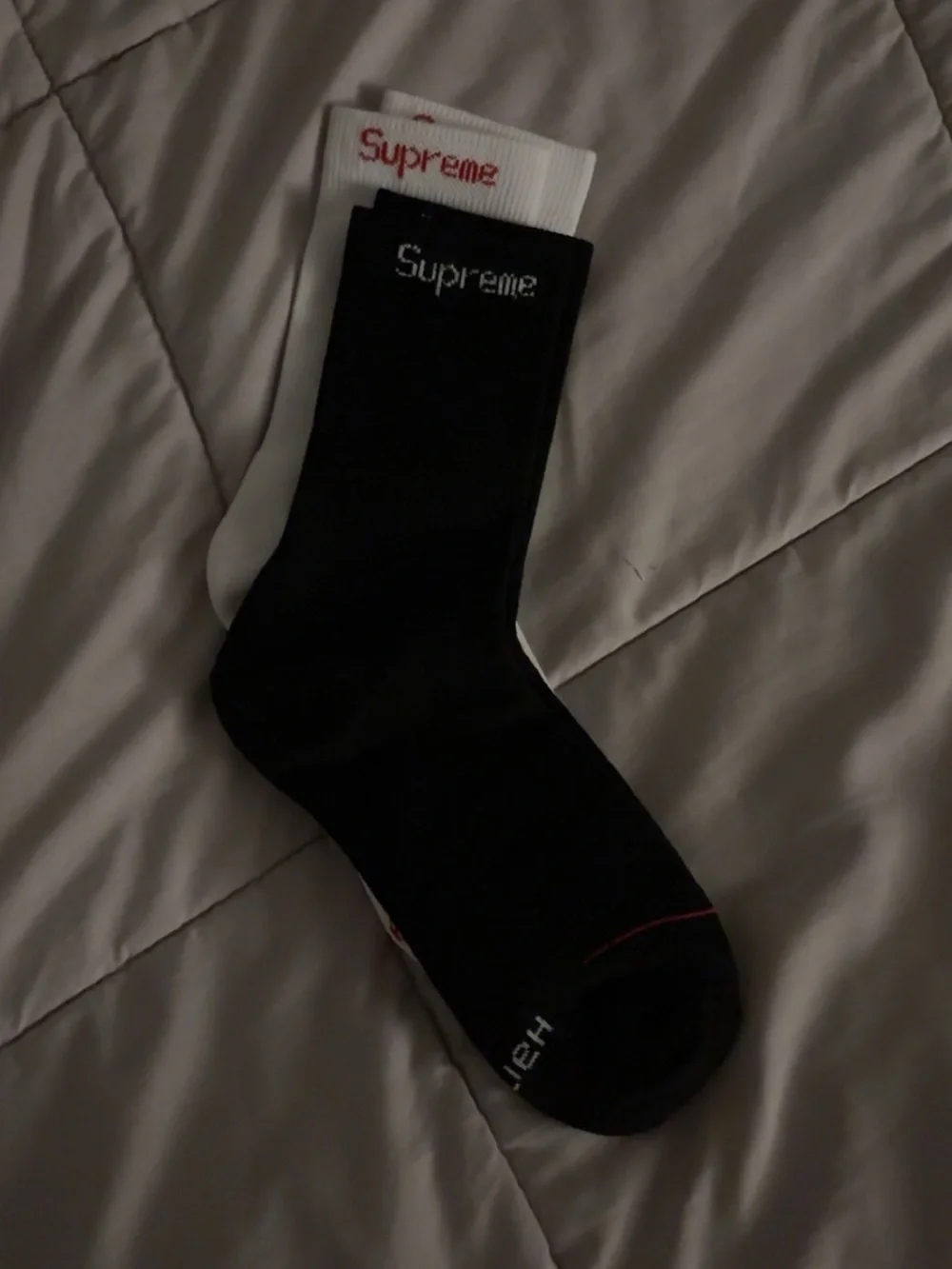 Supreme white crew